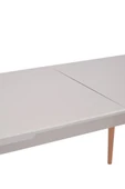 Norte Kum Beyi Lak Panel Mdf Mutfak Masa Takımı 80x130 - 5