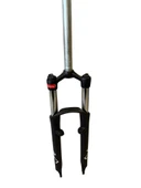 ZOOM M/LO 26" Jant Kilitlenebilir Bisiklet Maşası 1-1/8 QR Amortisörlü Maşa Disk Fren Uyumlu Siyah Yeşil thumbnail 3