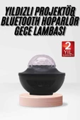 Çok Renkli Projektör Lamba Disko Topu Gece Lambası Kablosuz thumbnail 1