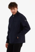 Yeni Sezon Erkek Lacivert İki İç Cepli Su Ve Rüzgar Geçirmez Mevsimlik&Yazlık Mont thumbnail 2