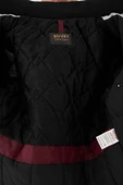 Erkek Yeşil Pamuk Polyester Karışımlı Kürklü Çıkartılabilir Kapüşonlu Mont&Kaban - 5