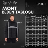 SİVAİST ERKEK KAPÜŞONLU LACİVERT SU VE RÜZGAR GEÇİRMEZ REGULAR ŞİŞME KABAN&MONT thumbnail 6