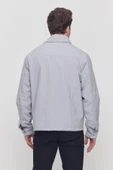 Gri Erkek Çift Göğüs Cepli Yazlık Ceket&Mont thumbnail 6