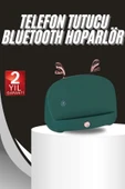 Bluetooth Hoparlör Uzun Pil Ömrü Yüksek Ses Kaliteli Kablosuz Telefon Tutma thumbnail 1