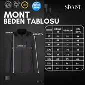 Erkek Krem %100 Su Geçirmez İç Cepli Çıkartılabilir Kapüşonlu Yazlık Mont thumbnail 4