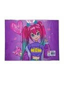 Müzik Desenli Çıt Çıtlı Zarf Dosya - 1 Adet thumbnail 2