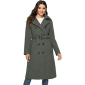 Kemer Detaylı Aksesuarlı Kaşe Kaban thumbnail 1