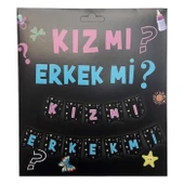 Anne Parti Evi Cinsiyet Partisi Kız Mı Erkek Mi Banner - 1