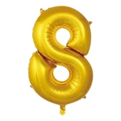 İkm İkm Balon 8 Rakamı Altın 76 cm - 1