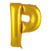 İkm İkm Balon Gold P Harfi Folyo Balon 76 cm - 1