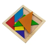 Emin Emin İş Eğitimi Renkli Tangram 11 x 11 cm 7 Parça - 1