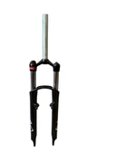 ZOOM M/LO 26" Jant Kilitli Bisiklet Maşası 1-1/8 QR Amortisörlü Maşa V-fren Disk Fren Uyumlu Siyah Yeşil thumbnail 2