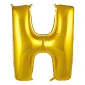 İkm İkm Balon Gold H Harfi Folyo Balon 76 cm - 1