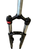 ZOOM M/LO 26" Jant Kilitli Bisiklet Maşası 1-1/8 QR Amortisörlü Maşa V-fren Disk Fren Uyumlu Siyah Yeşil thumbnail 3