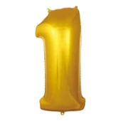 İkm İkm Balon 1 Rakamı Altın 76 cm - 1
