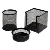 Hdm Hdm Metal Ofis Set Siyah 3`lü - 1