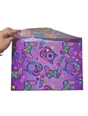 Müzik Desenli Çıt Çıtlı Zarf Dosya - 1 Adet thumbnail 3