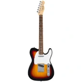 Fender Standard Telecaster Laurel Klavye 3 Ton Sunburst Elektro Gitar thumbnail 1