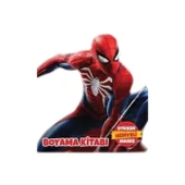 No Name Spiderman Boyama Kitabı + Sticker + Maske - 1