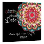 Karatay Yayınları Mandala Boyama Kitabı Görkemli Desenler - 1