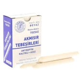 Kırtasiye Tebeşir Tozsuz Beyaz 15 Adet - 1