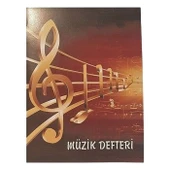 Mcolor MColor A4 Karton Kapak Müzik Defteri 24 Yaprak - 1
