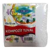 Ak Ak&Ay Kompozit Tuval 10 x 10 cm - 1