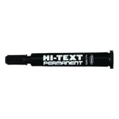 Hi-Text Permanent Markör Yuvarlak Uç Siyah - 1