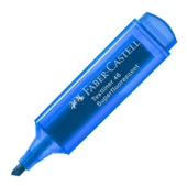 Faber Castell Şeffaf Gövde Fosforlu Kalem Mavi - 1