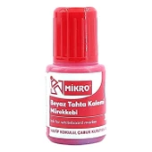 Mikro Mikro MK-6020 Kırmızı Beyaz Tahta Kalemi Mürekkebi 20 ml - 1