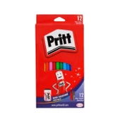 Pritt 12 Li Silinebilir Pastel Boya - Mum Boya - 1