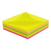 İthal InterPonte Yapışkanlı 5 Renk Not Kağıdı 75 x 75 mm 200 Yaprak - 1