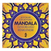 Ala Özgürlüğü Renklendir - Büyükler İçin Mandala Boyama Kitabı - 1
