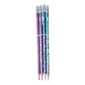 Faber Castell Desenli Kelebek 2b Kurşun Kalem Silgili - 1