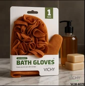 Vichy Banyo Lif Eldiveni  Yoğun Köpük Etkili Spa Masajı İçin Peeling Eldiveni VCH - 6578 thumbnail 1