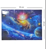 Astronot Desenli Çıt Çıtlı Zarf Dosya - 1 Adet thumbnail 1