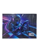 Araba Yarış Desenli Çıt Çıtlı Zarf Dosya - 1 Adet thumbnail 2