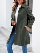 Dikiş Detaylı Tasarım Kaşe Kaban - 1