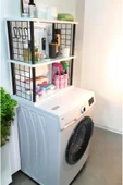 PEKA Çevir Kur 3 Raflı Banyo Düzenleyici – Çamaşır Makinesi Üstü Banyo Rafı thumbnail 4