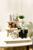 PEKA Masa Düzenleyici Tezgah Üstü Organizer Banyo Rafı Üç Raflı Organizer Banyo - Mutfak Organizer thumbnail 2