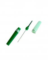 Kan alma iğnesi. 0,8*38 mm ( 21G x 1½ ) Yeşil 100 lü thumbnail 1