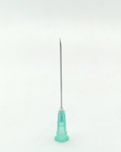 0.80 x 38 mm 21G x 1 1/2" Yeşil Steril Enjektör İğnesi (500 adet) - 1