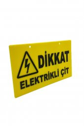 Elektrikli Çit Uyarı Levhası - 1