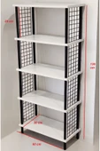 PEKA Kitap Yuvası 5 Raflı Geniş Kitaplık Ayakkabılık Banyo Düzenleyici Klasörlük Dekoratif Mutfak Rafı - 6
