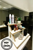 PEKA Masa Düzenleyici Tezgah Üstü Organizer Banyo Rafı Üç Raflı Organizer Banyo - Mutfak Organizer thumbnail 1
