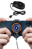 Telefonu Soğutma Fanı Radyatör Mobil Cihazlara Uyumlu Soğutucu thumbnail 2