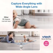 VTech Akıllı WiFi Bebek Monitörü, 2K CMOS Sensörlü 5.5 Inc - 2 Kamera - 6