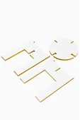 PEKA Minimalist MDF Demonte Tabure - Geçmeli Tasarım - Kolay montaj - 5