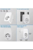 Tekli Yüksek Voltaj Korumalı Duvar Prizi 2x Type-c 1x Usb Çıkışlı Priz Grup Priz Çoğaltıcı Siyah - 3