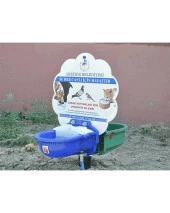 Sokak Hayvanları Su ve Mama Kabı Tekli tip thumbnail 3